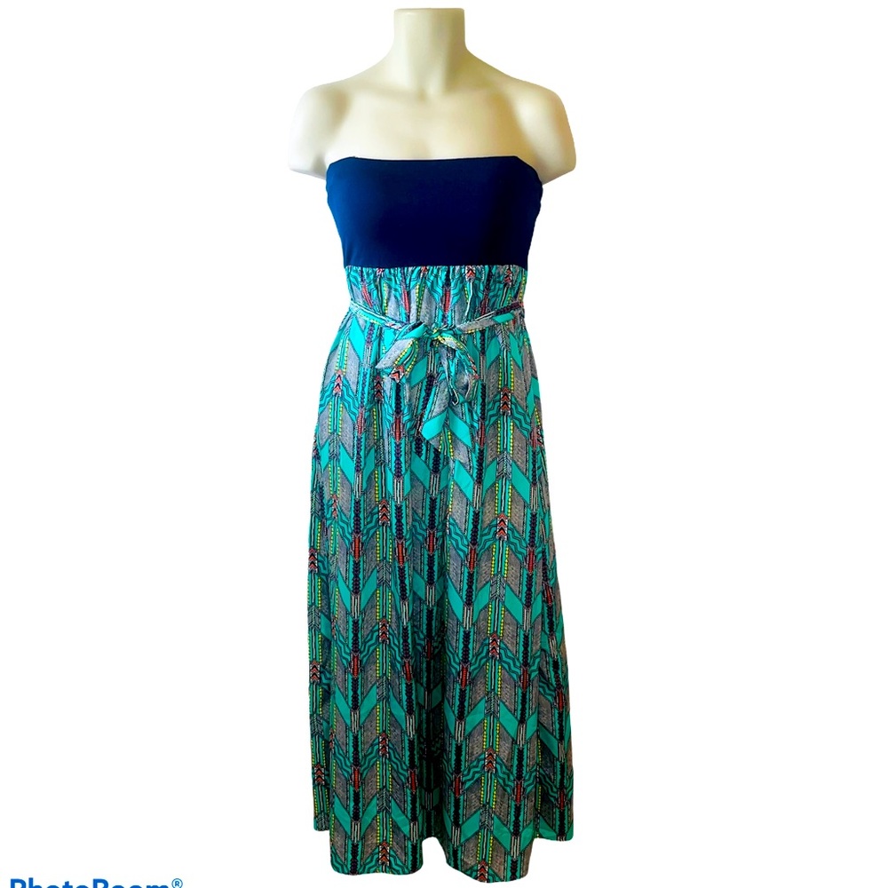 Boho/western maxi dress